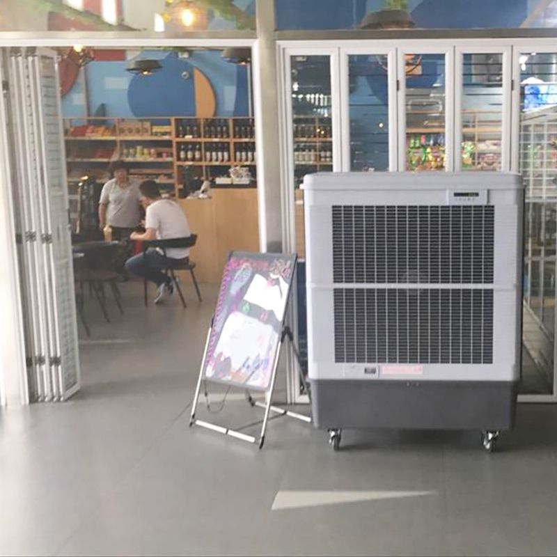 商场门店通风降温 雷豹水冷空调扇冷风机MFC18000