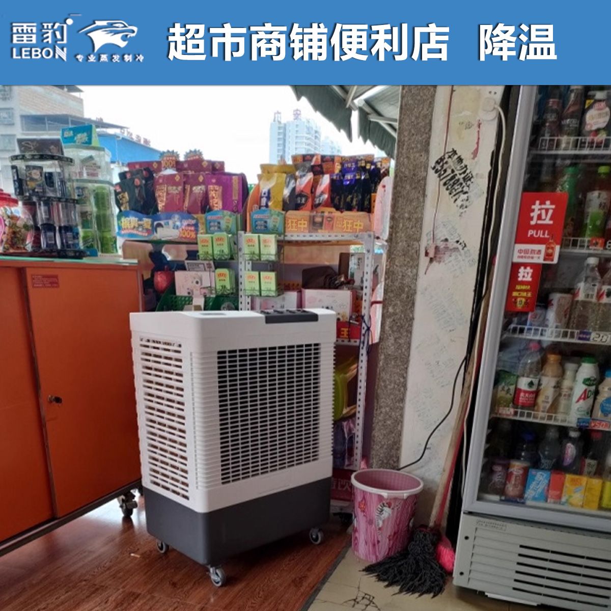 超市商铺便利店 通风降温制冷 雷豹冷风机MFC6000