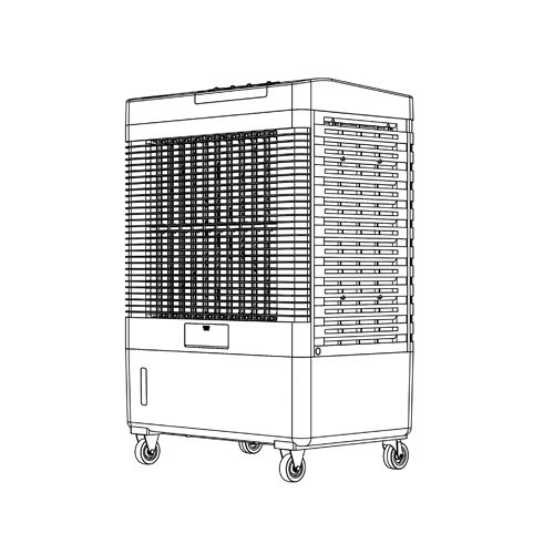 雷豹MFC6000空调扇官方说明书：安装、操作与保养全指南